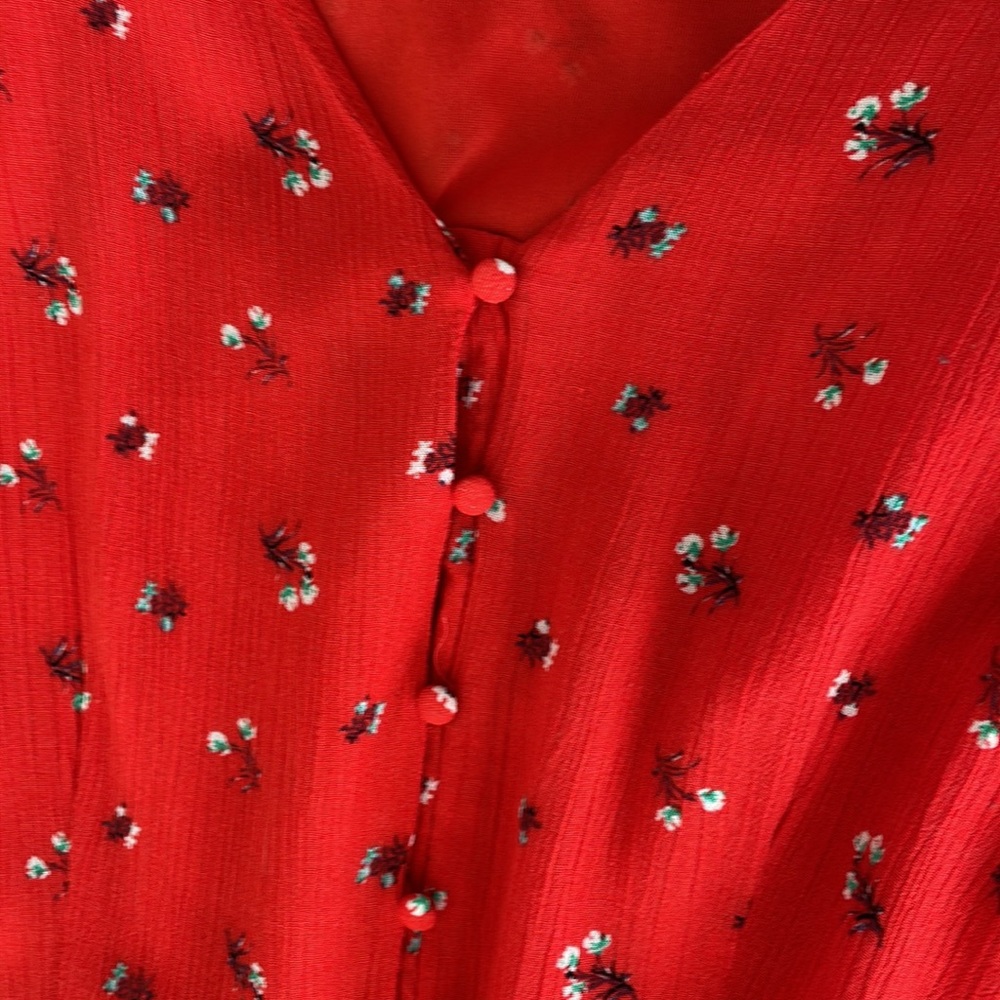 Red midi dress from Called to Surf - Picture 4 of 8